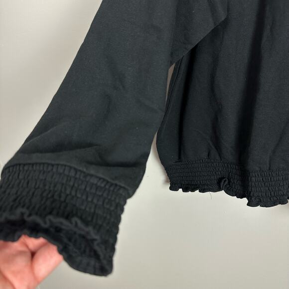 Lane Bryant Boss Babe Graphic Crewneck Black Sweatshirt Size 26/28 NWT - Picture 5 of 7